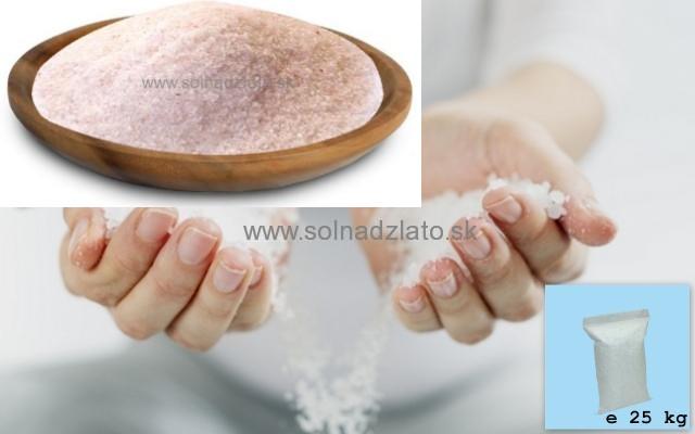 Himalájska soľ 25 kg - jemná